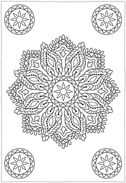 Pen2nature Ausmal-Postkarten Kunstvolle Mandalas | 20 Karten (20 Stk.)