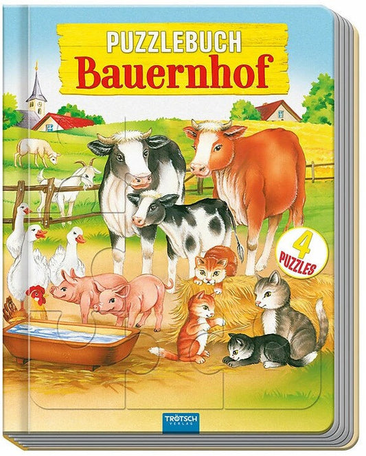 Trötsch Verlag GmbH & Co. KG Puzzlebuch Bauernhof