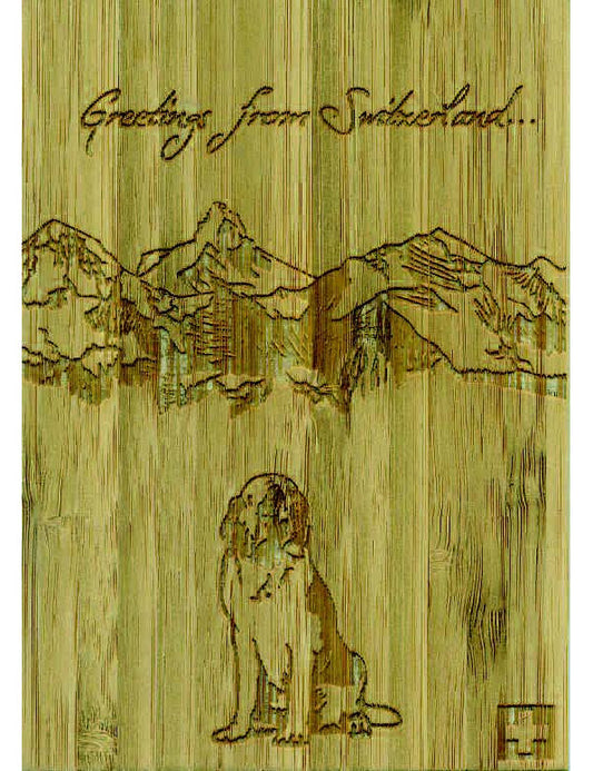 PK Bambus Switzerland Hoch Swiss Greatings 104