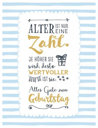 Postkarte Sternenstaub hoch
