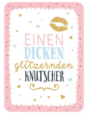 Postkarte Sternenstaub hoch