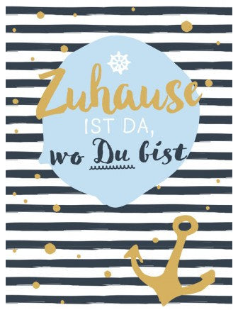 Postkarte Sternenstaub hoch