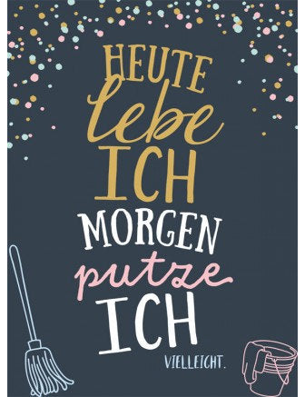 Postkarte Sternenstaub hoch