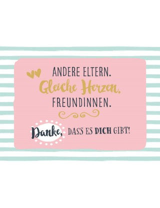 Postkarte Sternenstaub quer