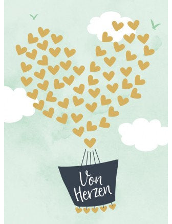 Postkarte Sternenstaub quer