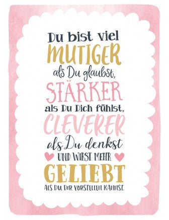 Postkarte Sternenstaub