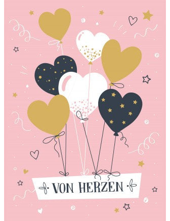 Postkarte Sternenstaub hoch