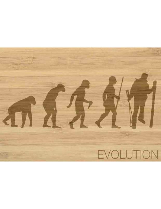 Postkarte. Bambus GVA_Mountain_Evolution 100 Winter
