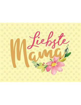 Postkarte Goldrichtig quer