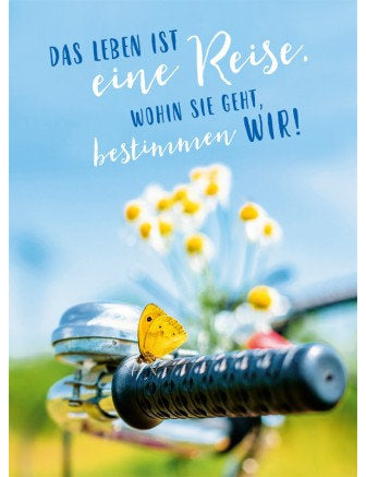 Postkarte Lichtblicke hoch