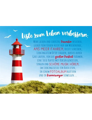 Postkarte Lichtblicke quer