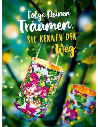 Postkarte Lichtblicke hoch