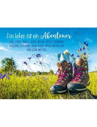 Postkarte Lichtblicke quer