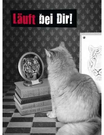 Postkarte Hangover hoch