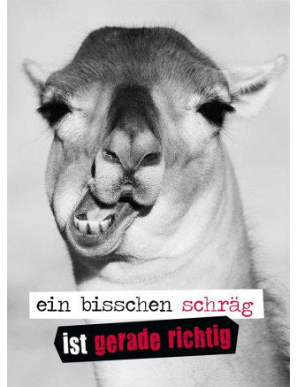Postkarte Hangover hoch