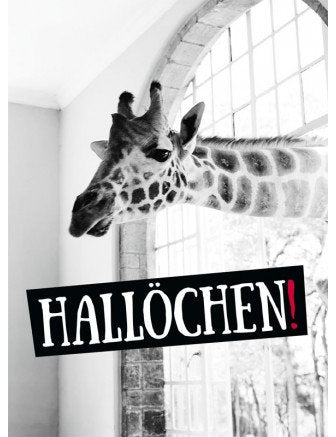 Postkarte Hangover hoch