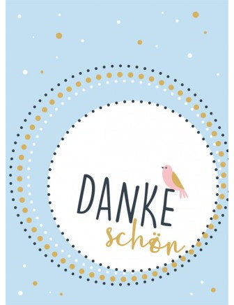Postkarte Sternenstaub hoch