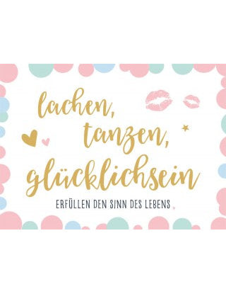 Postkarte Sternenstaub quer
