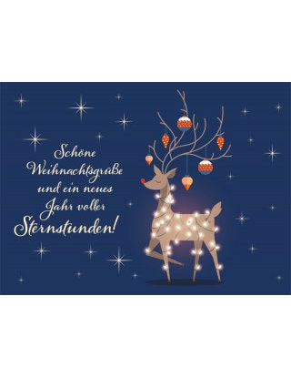 Postkarte Lichtblicke X-mas quer