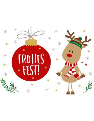 Postkarte Lichtblicke X-mas quer