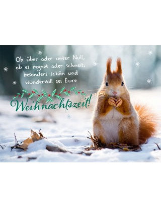 Postkarte Lichtblicke X-mas quer