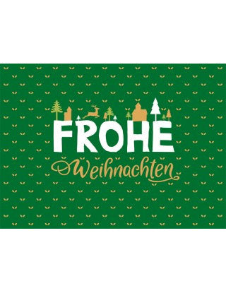 Postkarte Lichtblicke X-mas quer