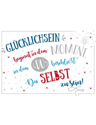Postkarte Akzente quer