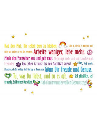 Postkarte Akzente quer