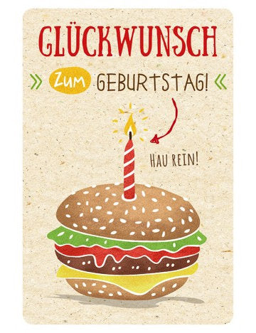 Postkarte Hello Friends hoch