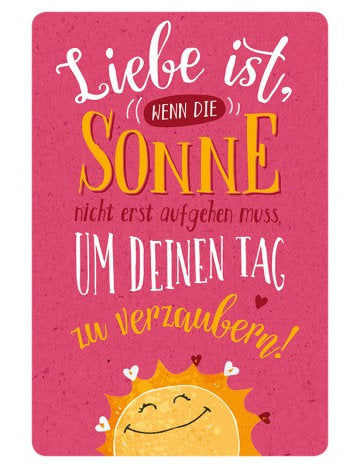 Postkarte Hello Friends hoch