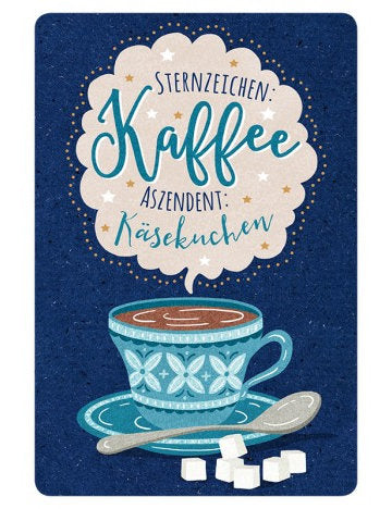 Postkarte Hello Friends hoch