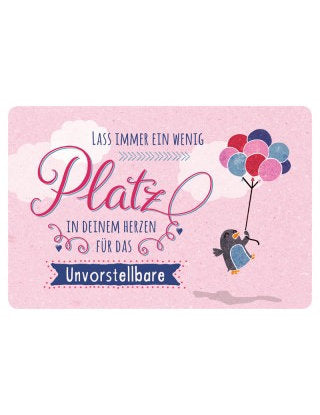 Postkarte Hello Friends quer