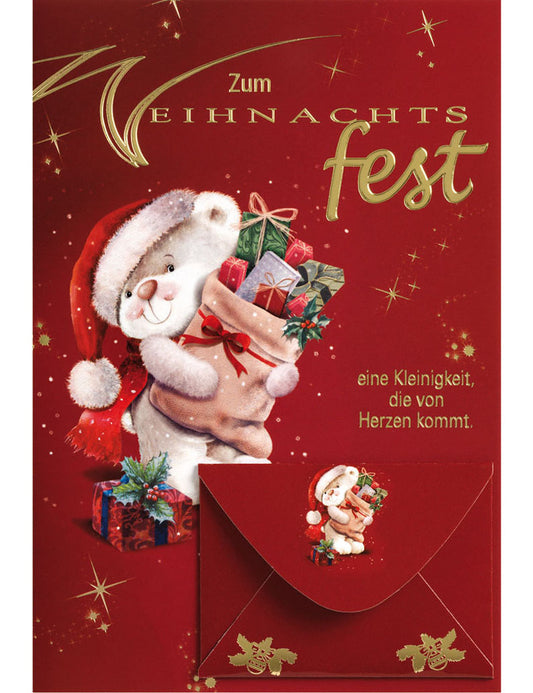 DK Weihnachten Geldkarte hoch