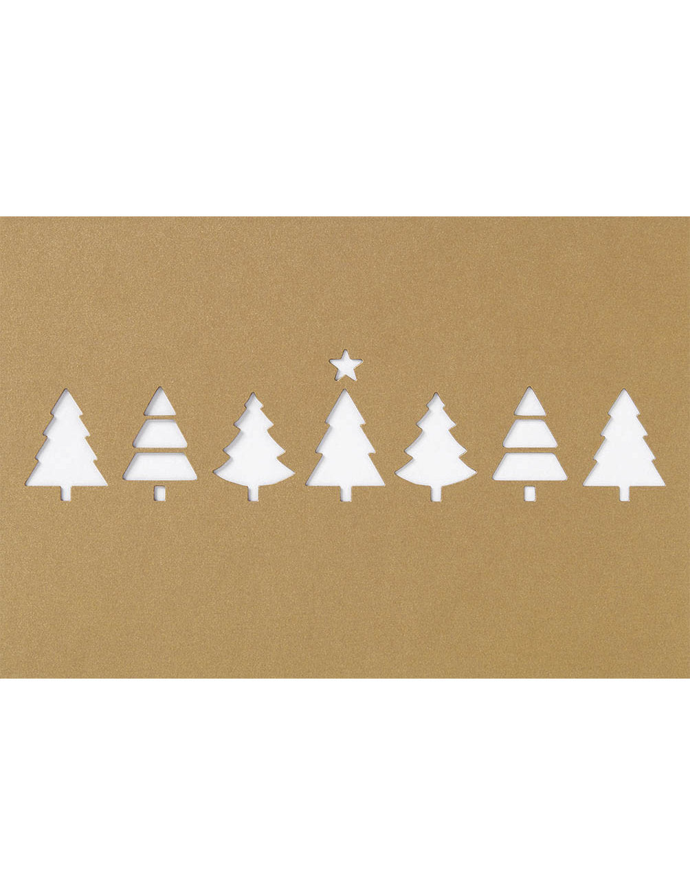 DK Weihnachten Stanzkarte quer