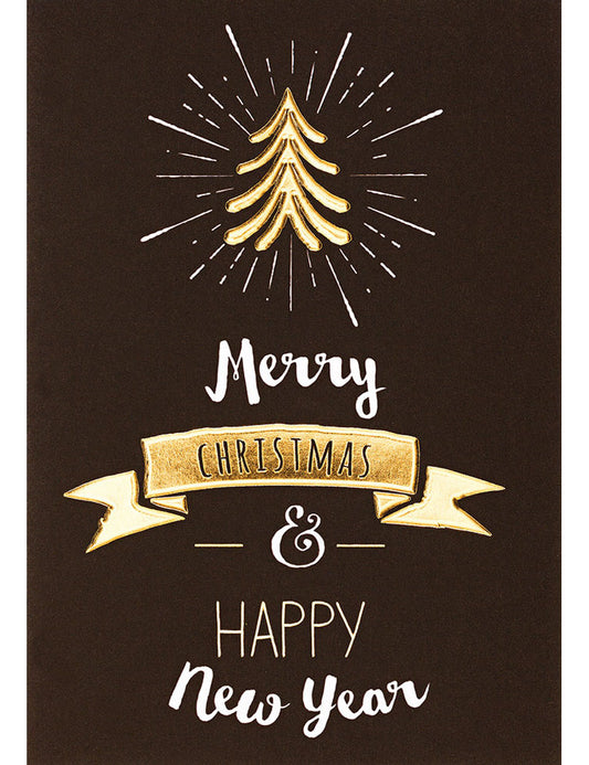 Weihnachten Dt Black+Gold