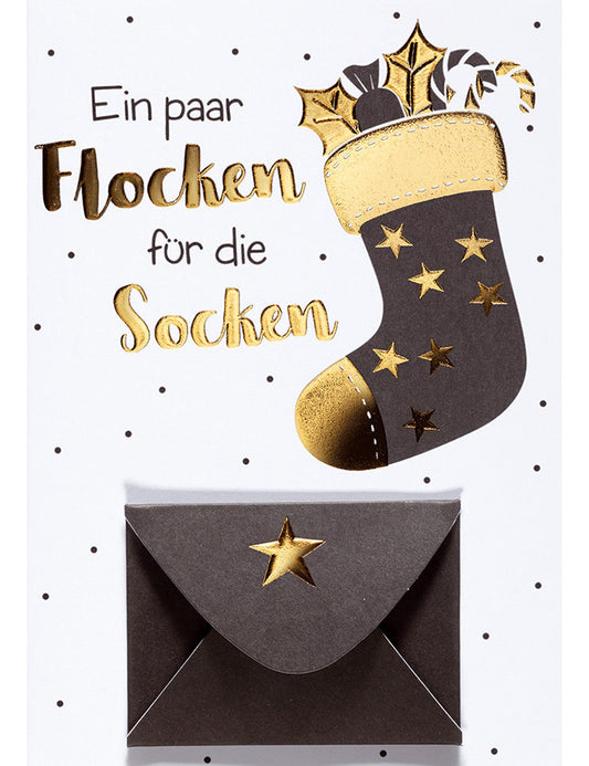DK Wh Geldkarte Dt Black & Gold hoch