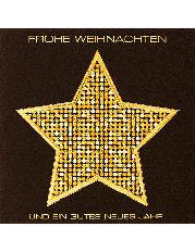 Weihnachten Dt Black+Gold