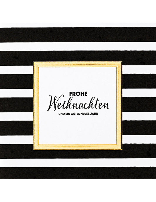 Weihnachten Dt Black+Gold