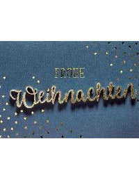 Weihnachten Lettering