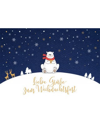 Postkarte Lichtblicke X-mas quer