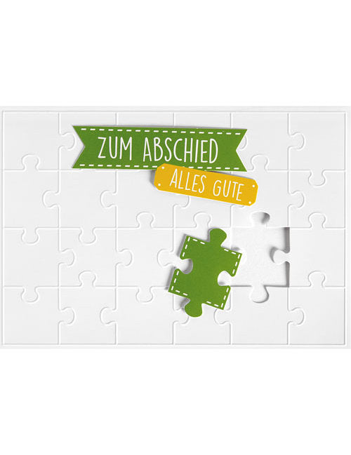 Doppelkarte Lifestyle Abschied