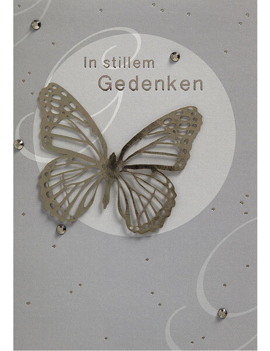 Doppelkarte Lifestyle Trauer