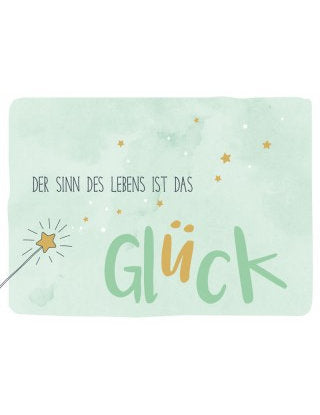 Postkarte Sternenstaub quer