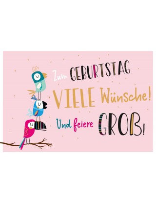 Postkarte Akzente quer