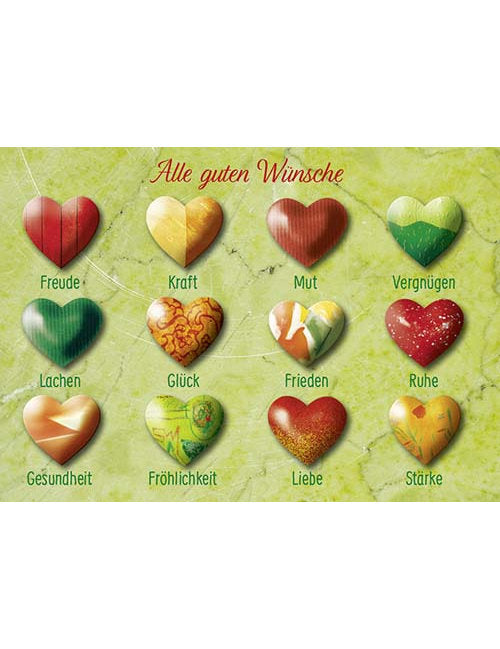 Postkarte. Kultura / Glückwünsche/Gute Wünsche / Quer