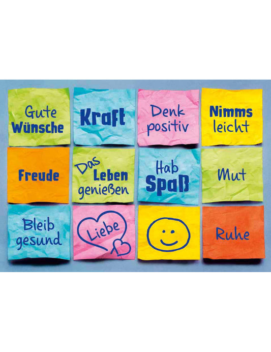 Postkarte. Kultura / Glückwünsche/Gute Wünsche / Quer