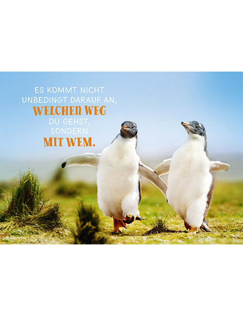 Postkarte. Kultura / Freundschaft / Quer