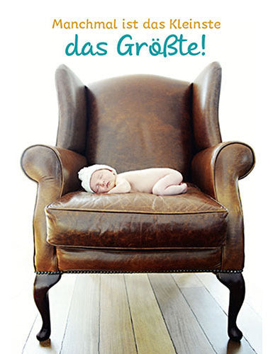 Postkarte. Kultura / Baby/Geburt / Hoch