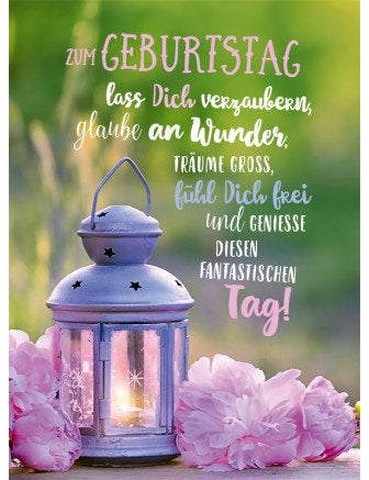 Postkarte Lichtblicke hoch