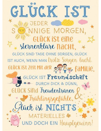 Postkarte Lichtblicke hoch